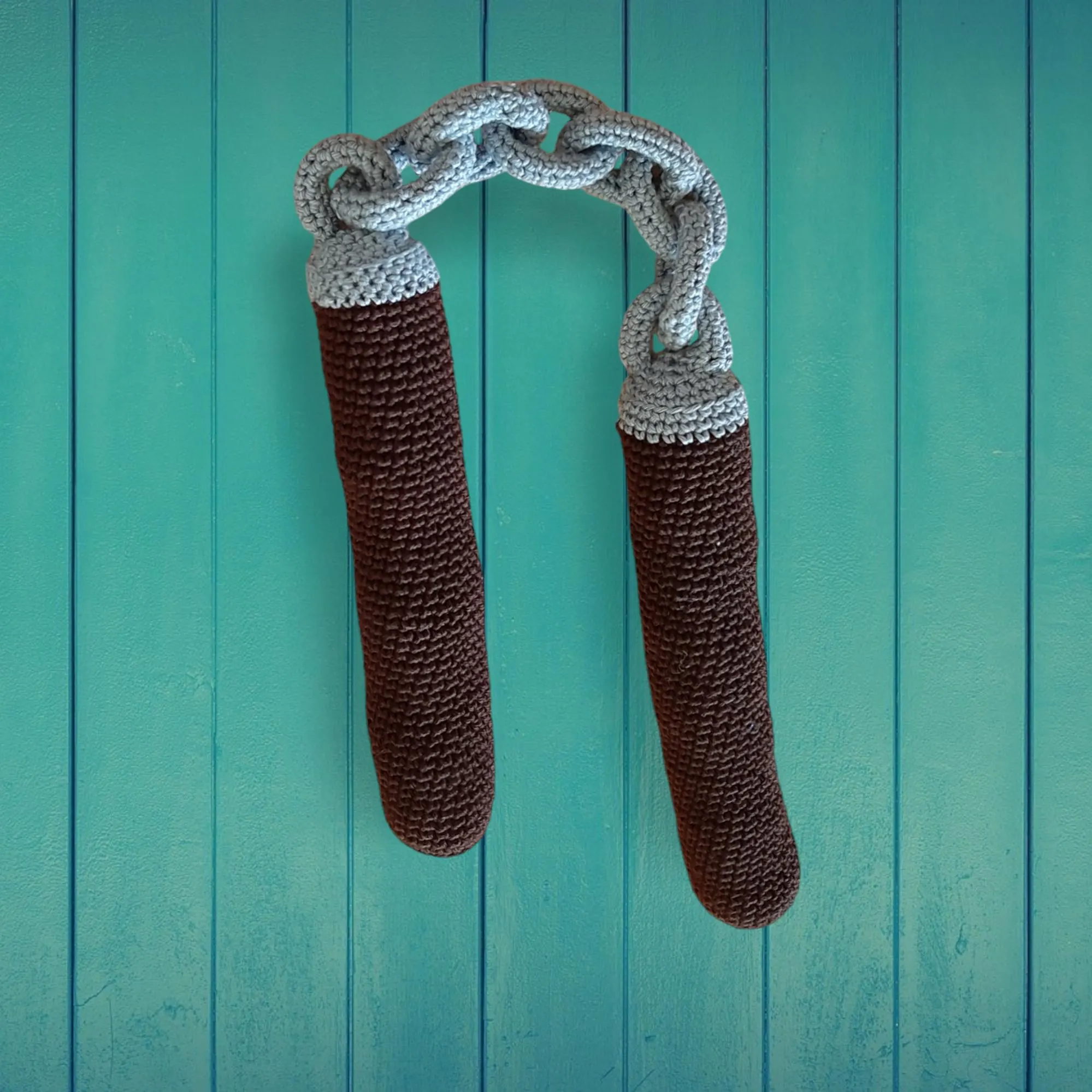 Gehäkelte Nunchakus